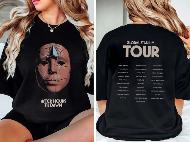 Official The Weeknd After Hours Til Dawn Tour Stadium Merch, The Weeknd After Hours Til Dawn Tour 2023 Shirt Sweatshirt Hoodie, The Weeknd 2023 Merch (Copy) (Copy) 1